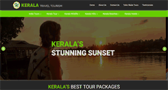 Desktop Screenshot of kerala-travel-tourism.com